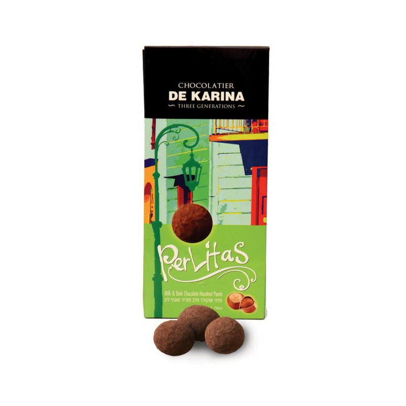 פרליטס שוקולד חלב ומריר