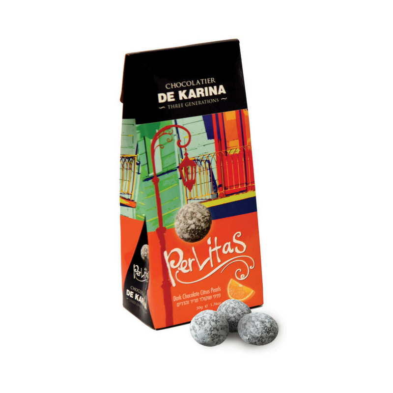 פרליטס שוקולד מריר והדרים