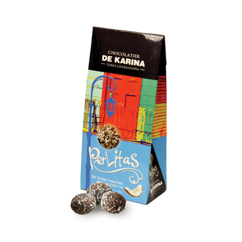 פרליטס שוקולד מריר וקוקוס