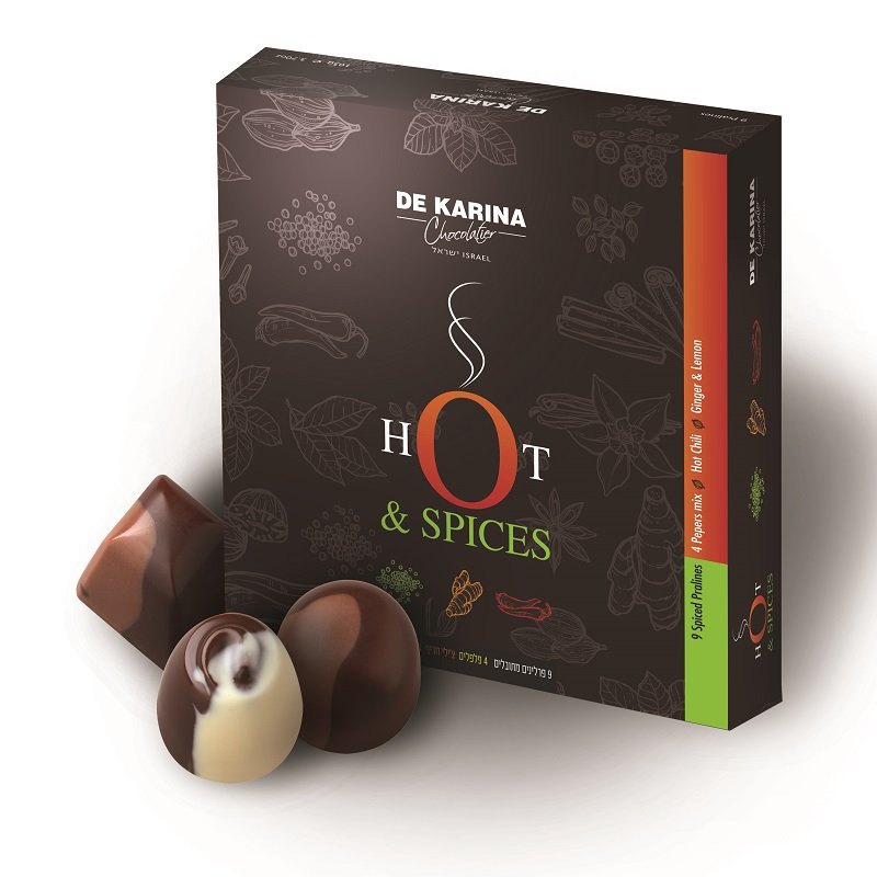 פרלינים בעבודת יד 9 HOT&SPICES