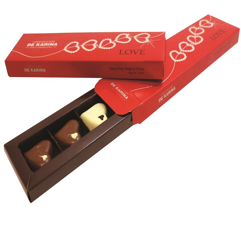 פרלינים בעבודת יד LOVE 5