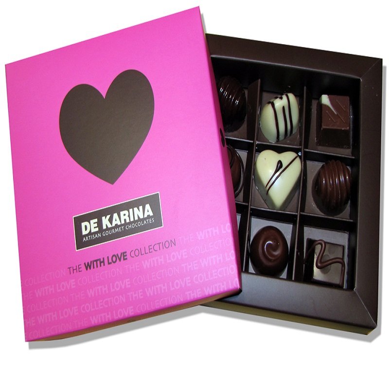 פרלינים בעבודת יד With Love 9