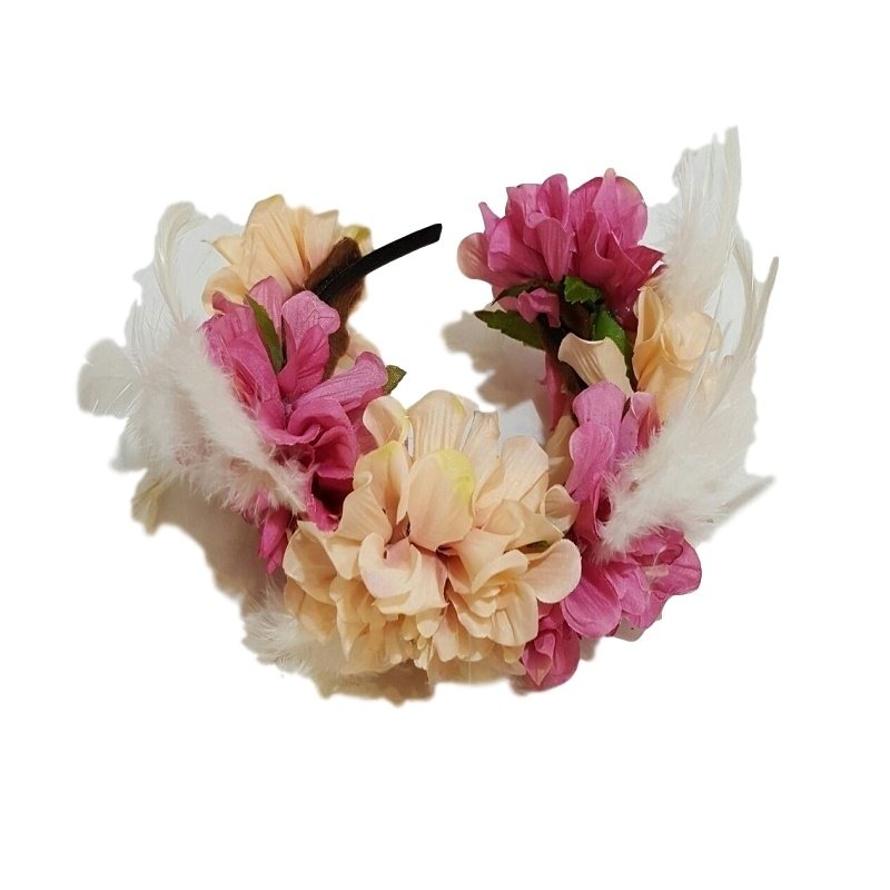 שושניתוש קשת באפרסק ורוד