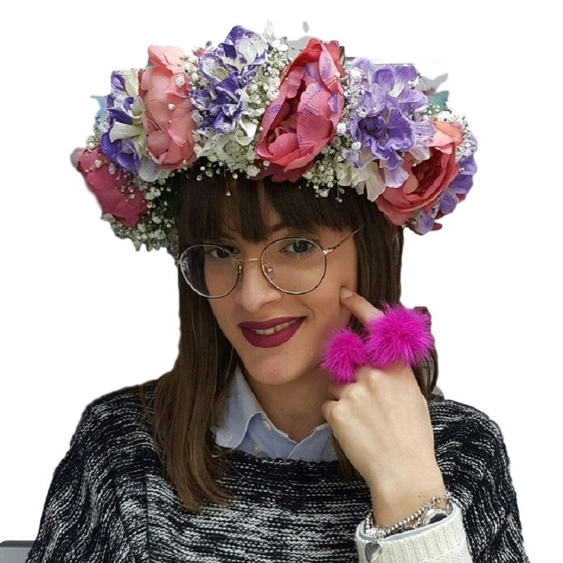 שושניתוש זר חיי לראש משולב מלאכותי