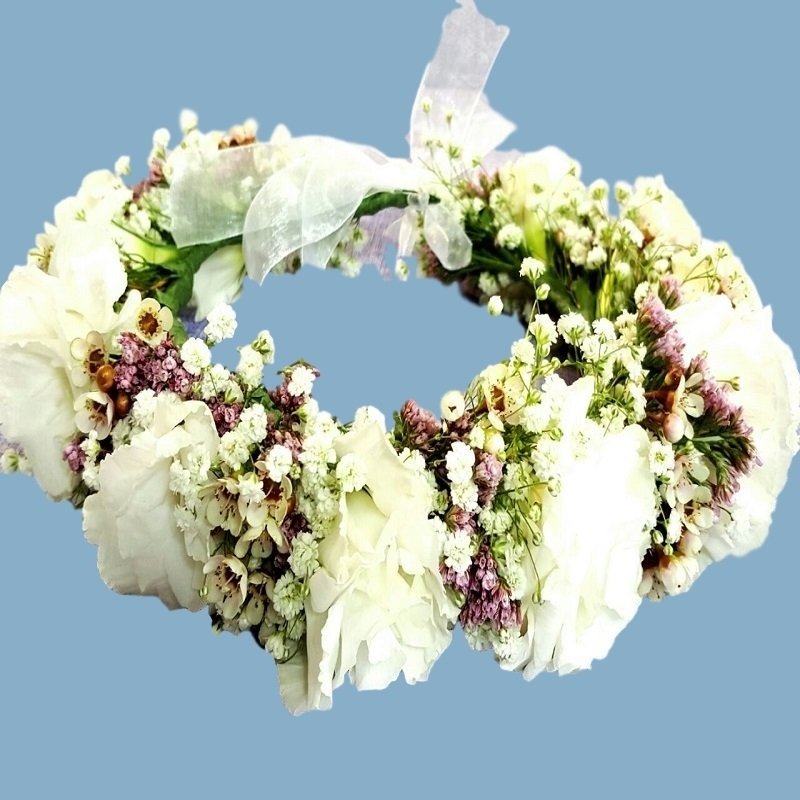 שושניתוש זר לראש מרהיב 